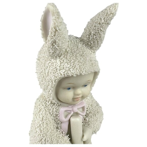 1996 Dept 56 Snowbunnies Easy Does It Springtime Stories Figurine Bunny Croquet - Picture 3 of 10